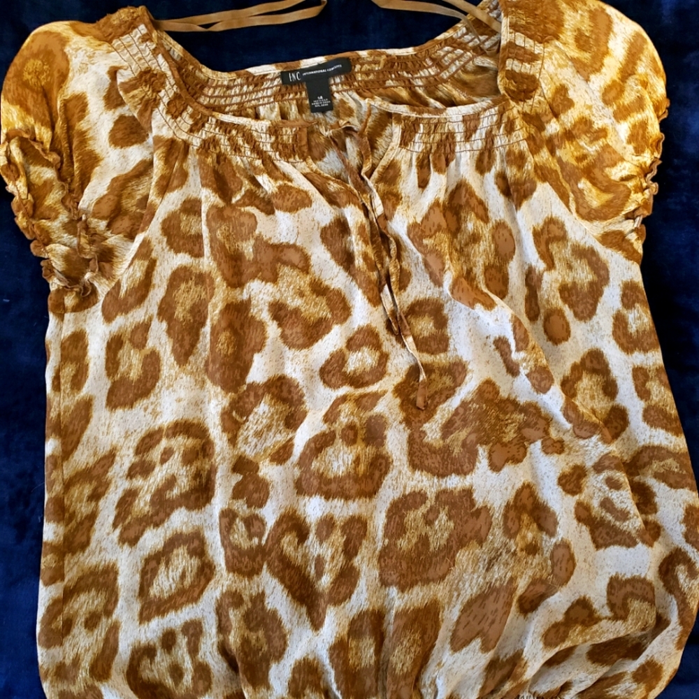 Silk blouse size 14